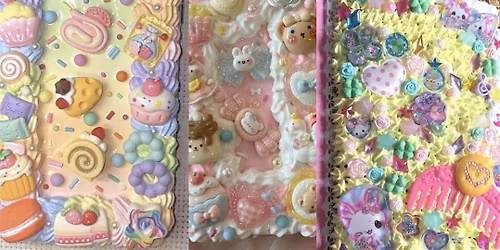 Decoden workshop - customise your own passport cover !!