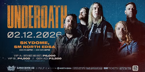 UNDEROATH LIVE IN MANILA
