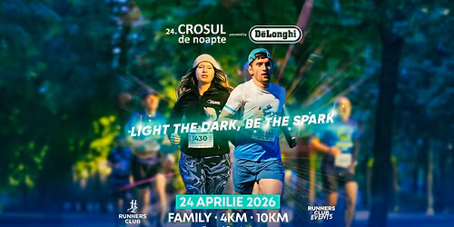 24.Crosul de Noapte powered by Delonghi | 24 Aprilie 2026