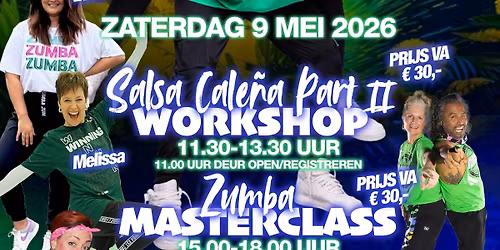 Zumba\u00ae event & Salsa Cale\u00f1a Workshop part ll. Double Fun, Brothers Twinz
