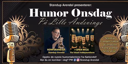 Humor Onsdag p\u00e5 Lille Andevinge