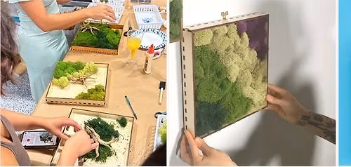 Moss Art Frame Workshop