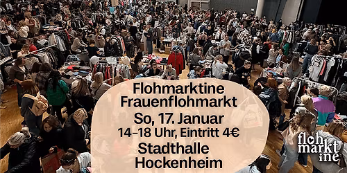 Flohmarktine M\u00e4dchenflohmarkt! Sa, 17. Januar Hockenheim Stadthalle