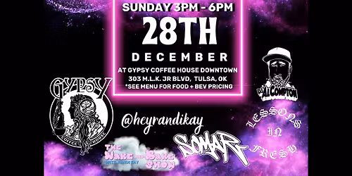 Gypsy Coffeehouse Capricorn Club Kickback