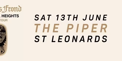 The Bevis Frond to play The Piper, St Leonards