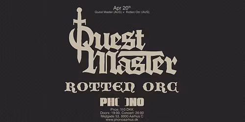 PHONO: Quest Master (AUS) + Rotten Orc (AUS)