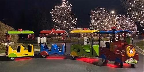 TRAIN RIDE - All Aboard the Christkindlmarkt Train at Carol Ann's Carousel!
