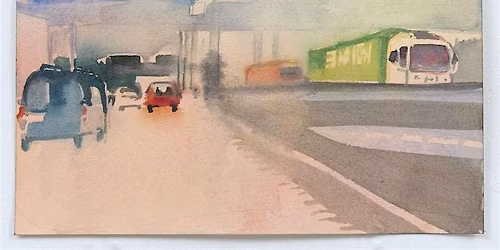 Watercolour with Emily Jolley (mornings)