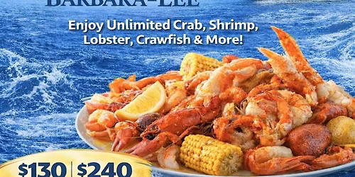 ALL YOU CAN EAT SEAFOOD CRUISE