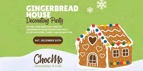 Gingerbread House Decorating Party
