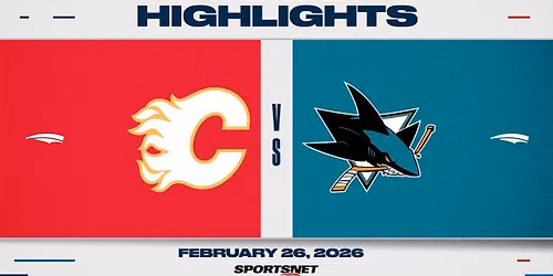 San Jose Sharks vs. Calgary Flames