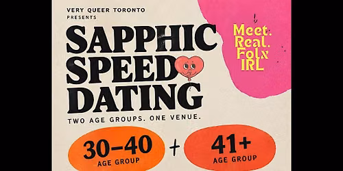 Sapphic Speeddating: 30-40 & 41+