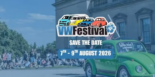 Classic vw owners club Vw festival club stand 2026 Sunday only 9th