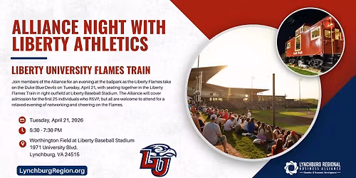 Alliance Night with Liberty Athletics and Liberty Baseball