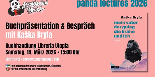 "Mein Vater, der Gulag, die Kr\u00e4he und ich" \u2022 Buchpr\u00e4sentation & Gespr\u00e4ch mit Ka\u015bka Bryla