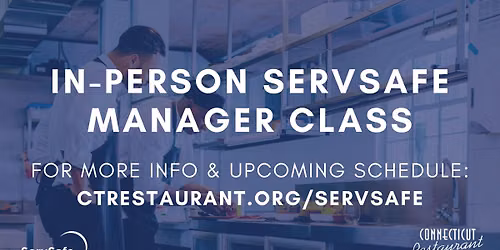 ServSafe Manager Class | September 14 | Milford