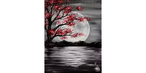 Dark Reflections - Paint and Sip in San Antonio | Classpop!\u2122