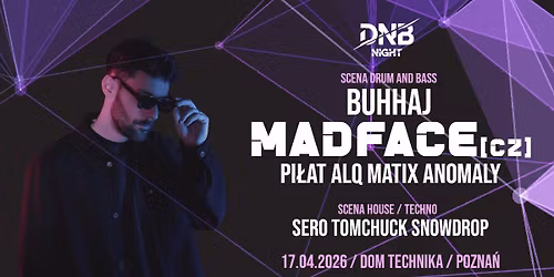 DNB NIGHT pres. MADFACE (CZ) & BUHHAJ!