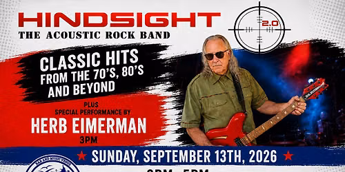 Hindsight with special guest Herb Eimerman Live On The Rocks