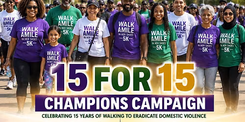 15th Annual Walk a Mile in Her Shoes