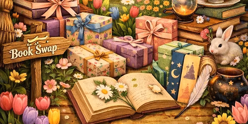 Broomsticks and Bookmarks Annual Spring Book Exchange