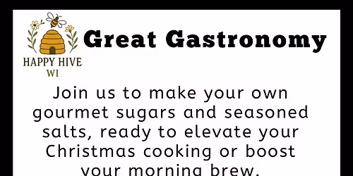 Happy Hive WI November Meeting