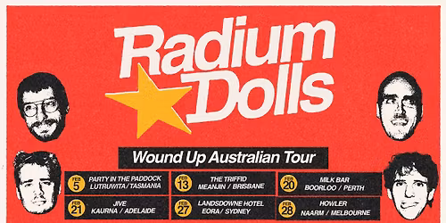 Radium Dolls - Wound Up Album Tour | Jive (Adelaide, SA) Sat 21st Feb 2026