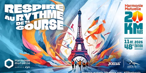 Entrainement n\u00b02 de l'Harmonie Mutuelle 20km de Paris 2026