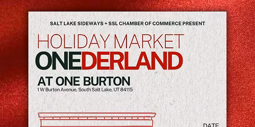 Holiday Market ONEderland at ONE BURTON