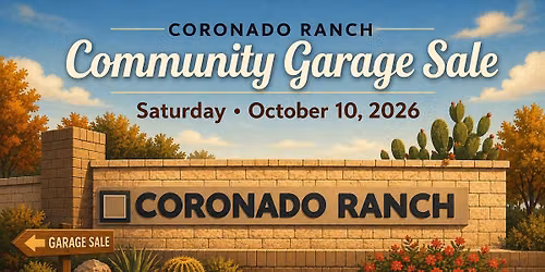 Coronado Ranch Community Garage Sale