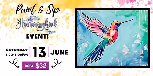 Flutter-by Paint and Sip on 4th