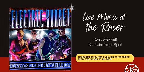 Anzac Day at the Racer ft. Electric Sunset