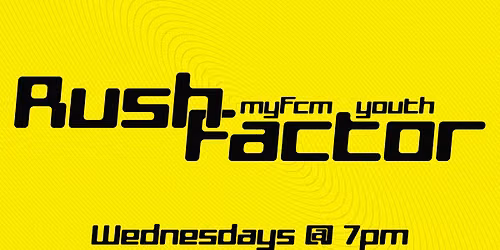 RUSH Factor @ #MyFCM \ud83c\udfce\ufe0f