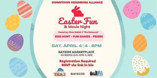 DNA Easter Hunt & Movie Night
