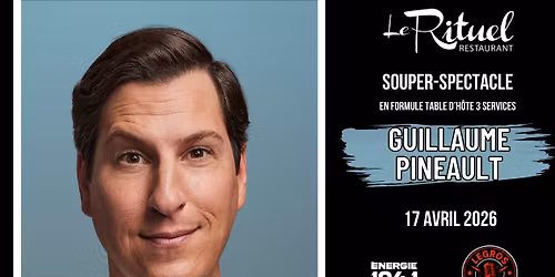 Guillaume Pineault \u00e0 Gatineau - Le Rituel 