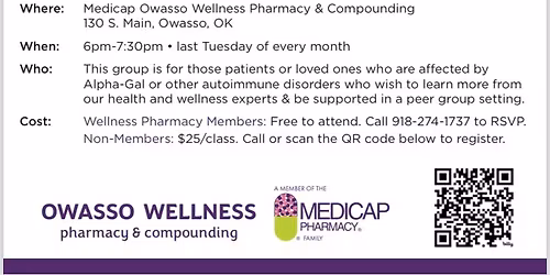 Dr. Kathy's Alpha Care Rx: Alpha-Gal & Autoimmune Therapeutic Support Group