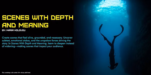 Scenes With Depth and Meaning - Workshop