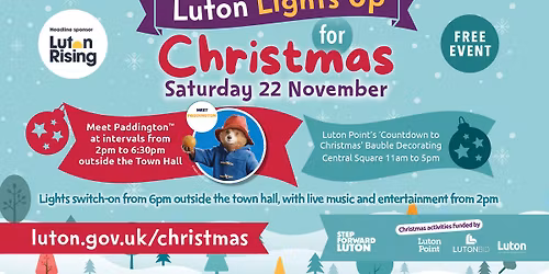 Luton Lights Up for Christmas