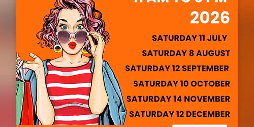 Sat 12th December 2026 The Preloved Market Sorell (indoors)