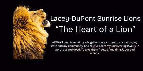 Lacey Sunrise Lions Coffee & Connections