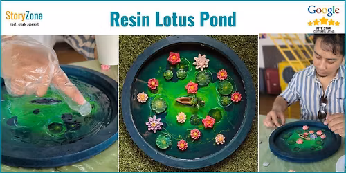 Resin Lotus Pond