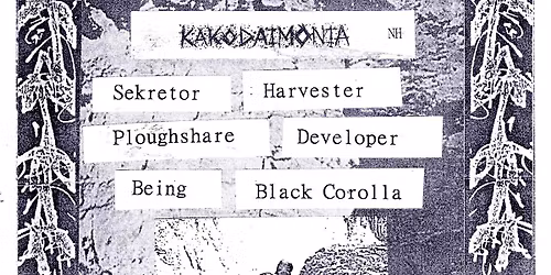Distorting A Woodpecker & Kakodaimonia w\/Locals @ OBD's Tavern