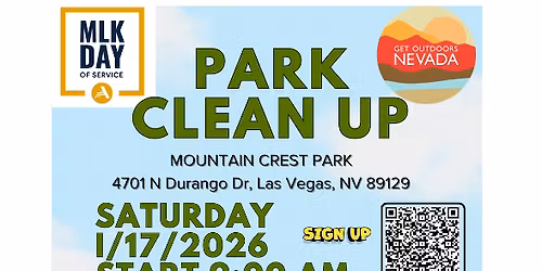 MLK Day of Service Park Clean Up