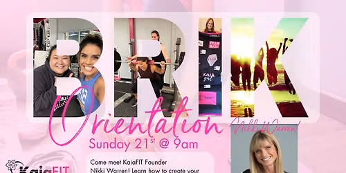 BRIK Bootcamp Orientation