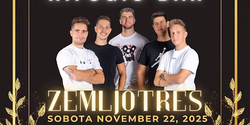 14. obletnica RIFUGIO BAR - ZEMLJOTRES - Sobota 22.11.2025 - VSTOP PROST