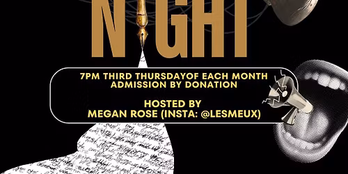 Open Mic Poetry Night