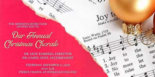The Morning Music Club Christmas Chorale