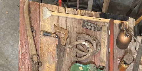 Antique Tool and Farm Smalls Yard Sale