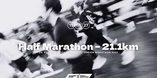 21.1 KM \u2013 OCHSNER SPORT Z\u00fcrich Halbmarathon