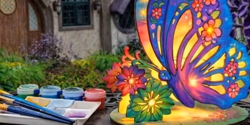 Wings of Wonder: Light-Up Butterfly Painting Luncheon